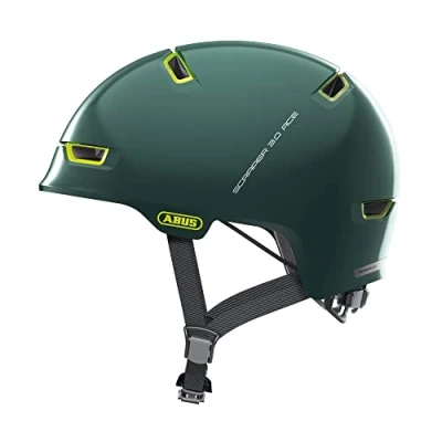 Immagine di ABUS Scraper 3.0 ACE Casco da città Per bici robusto il traffico cittadino uomini e donne Verde, Taglia L