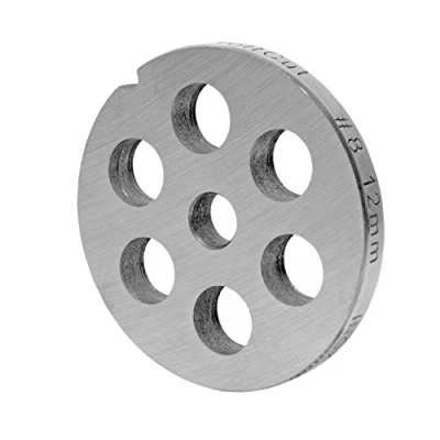 Immagine di Wolfcut Acciaio inox Disco tritacarne, misura 8 12,0 mm, compatibile con tritacarne Jupiter Bosch Alexanderwerk