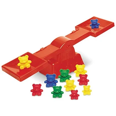 Immagine di Learning Resources Set con bilancia per principianti originale Three Bear Family