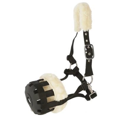Immagine di Covalliero Kerbl 3222144 Museruola Teddy in Pile, Nylon, Nero, pannocchia
