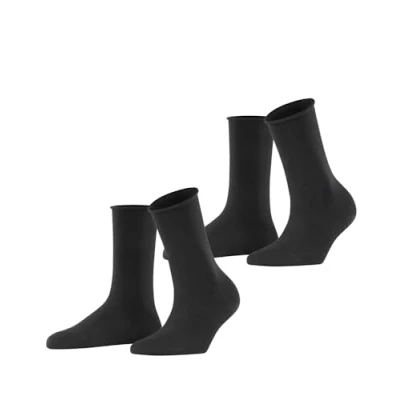 Immagine di Esprit Basic PURE 2PACK UNI Calze, Donna, Taglia: 35 38, Schwarz