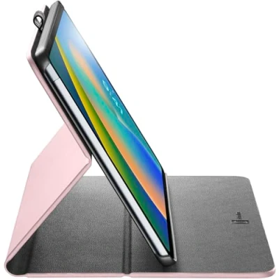 Immagine di Cellularline Folio iPad 10.9&#039;&#039; (2022) Custodia per Tablet con Funzione Stand 3 livelli di Inclinazione Protezione Angoli Compatibile Sleep Mode Rosa