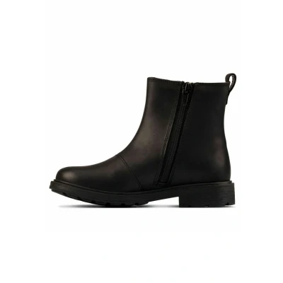 Immagine di Clarks Astrol Orin K, Stivali Chelsea Bambine e ragazze, Nero (Black Leather), 38 EU