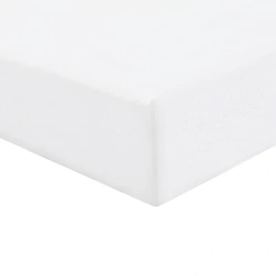 Immagine di Luxury lenzuola con angoli in microfibra, King, colore: bianco