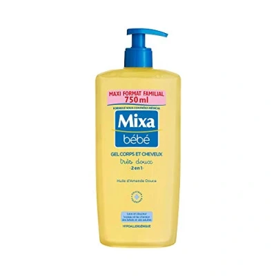 Immagine di Mixa, Gel detergente extra dolce per bambini, corpo e capelli, 750 ml