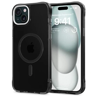 Immagine di CYRILL by Spigen UltraSheer Mag Cover Compatibile con iPhone 15 Plus (2023) Nero