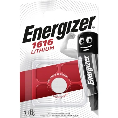 Immagine di Energizer CR1616 Batteria a bottone CR 1616 Litio 55 mAh 3 V 1 pz.