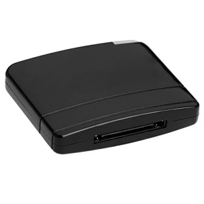 Immagine di Bluetooth A2DP Music Audio 30 Pin Ricevitore Adattatore per altoparlante Dock Nero