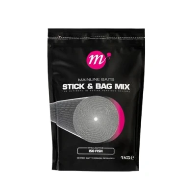 Immagine di Mainline Pro Active Bag &amp; Stick Mix ISO Fish (1kg) Lokvoer