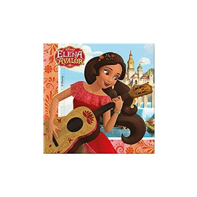 Immagine di Procos 87468 Elena di Avalor Tovaglioli, Rosso, 33 x 2 cm,