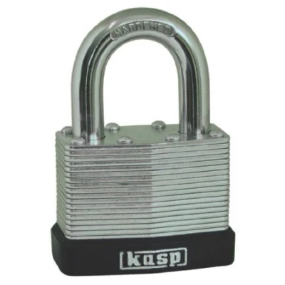 Immagine di Kasp K13060A1 Lucchetto 60 mm Stesse chiavi Argento Serratura a chiave