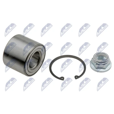 Immagine di NTY KLT RE 038 Kit cuscinetto ruota Assale posteriore Sx, Dx RENAULT: Clio 3, 2, 4, PEUGEOT: 206 Hatchback