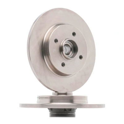Immagine di FERODO PREMIER DDF1735 1 Disco freno 268 12 4 pieno con anello sensore ABS, cuscinetto ruota CITROËN: Berlingo II, C4 Picasso
