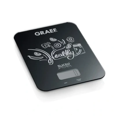 Immagine di Graef KS 202 Bilancia da cucina digitale Portata max.=5 kg Nero