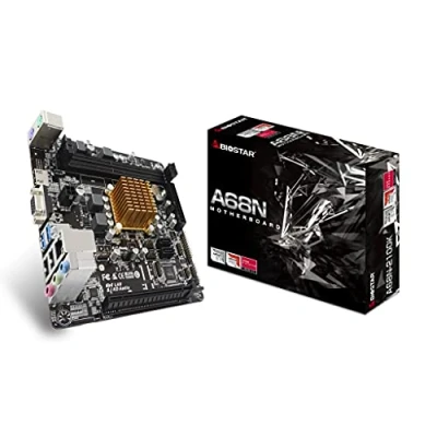 Immagine di BioStar A68N 2100K scheda madre con CPU Attacco (PC) AMD AM4 Fattore di forma (dettagli) Mini ITX Chipset della AMD® A520
