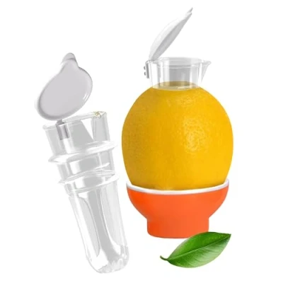 Immagine di spremiagrumi Patent Safti I L&#039;originale beccuccio per limoni, arance, ecc. Più facile di qualsiasi o (arancia)