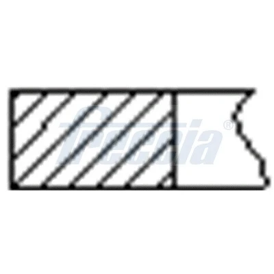 Immagine di FRECCIA FR10 507400 Kit Fasce Elastiche 81 VOLKSWAGEN: Golf 4, Polo IV Hatchback, Passat B5 GP Variant, AUDI: A3 TT Coupe, A4 B7 Avant