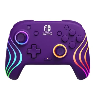 Immagine di Official Afterglow Wave Wireless Controller Nintendo Switch Purple