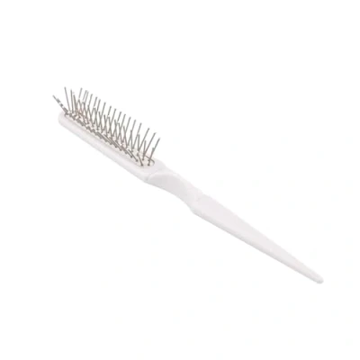 Immagine di LUTTMANN® Spazzole con gommini in 4 diversi colori per parrucche, extension capelli, capelli sintetici e veri (bianco)