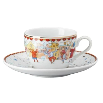 Immagine di Hutschenreuther Collezione 23 Lunghezza Natale Cappuccinota 2 pezzi