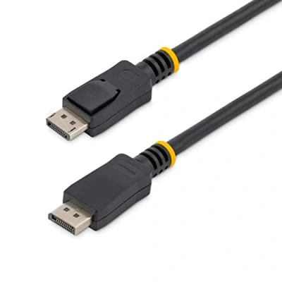 Immagine di StarTech.com Cavo DisplayPort 1.2 da 5m Certificato VESA 4K x 2K Ultra HD Video DP/DP per Monitor/Display Monitor con Connettori DP a Scatto (DISPL5M)