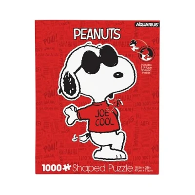 Immagine di AQUARIUS Peanuts Joe Puzzle a forma di fresco, 1000 pezzi, senza abbagliamento, misura precisione, praticamente polvere puzzle, con licenza ufficiale Cool Collectibles 40