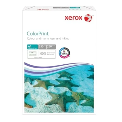 Immagine di Xerox Colorprint 003R95414 Carta per stampante laser a colori, 250 g/m², formato A4, FSC Mix Credit, 1 confezione da fogli