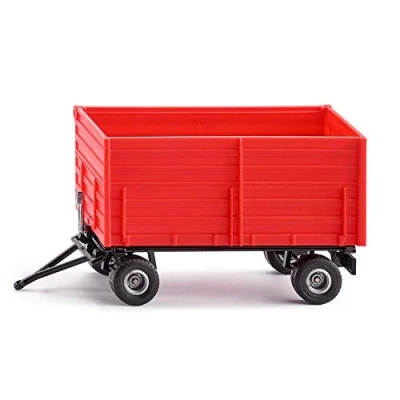Immagine di siku 2898, Rimorchio a due assi, 1:32, Metallo e Plastica, Rosso, Cassone ribaltabile