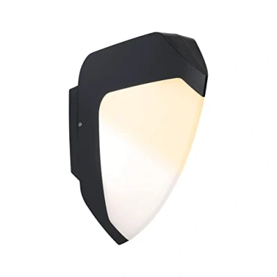 Immagine di Paulmann Ikosea 94516 Lampada da parete per esterni a LED 4.4 W Antracite