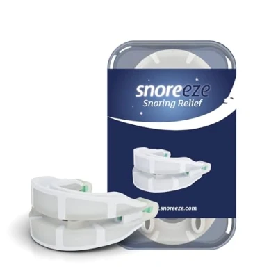Immagine di Snoreeze Guida per russare regolabile uomini e donne bocchino con app cellulare anti strumento ridurre apnea notturna