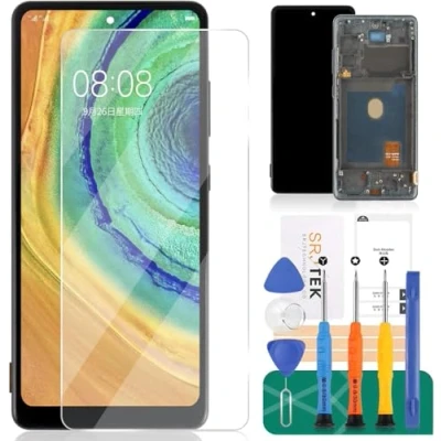 Immagine di OLED per Samsung Galaxy S20 Fe 5G Schermo LCD Sostituzione dello G781 Touch Digitizer Assembly Kit di Riparazione con Cornice (Supporto Funzione Impronte digitali)