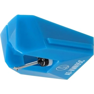 Immagine di Audio Technica AT VMN95C Conical Stylus for use with Cartridge VM95C (Blue)