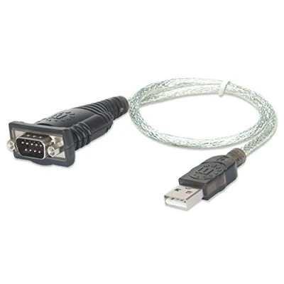 Immagine di Manhattan USB 1.1 Adattatore [1x Spina a 1x SUB D 9 poli] 205146 contatti connettore dorati
