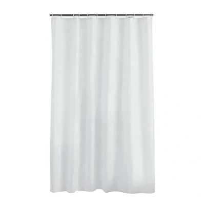 Immagine di Douceur d&#039;Intérieur 1800693 Tenda da doccia con ganci, in poliestere, 180 x 200 cm, colore: Bianco