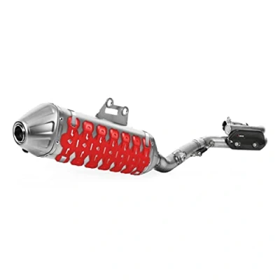 Immagine di POLISPORT 8484100004 ARMADILLO EXTREME Protezione silenziatore universale da 30 cm in acciaio inossidabile ed elastomero leggero, resistente alle alte temperature e agli urti colore rosso