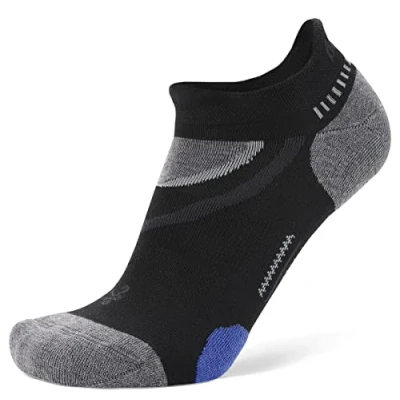 Immagine di Balega Unisex Ultraglide No Show Calzini da corsa, Nero, Small, EU Dimensione 36 39.5