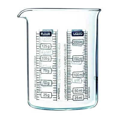 Immagine di Pyrex Kitchen Lab Misuratore in vetro borosilicato 0.25 Litri, 250 ml