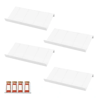 Immagine di Porta Spezie Cassetto,Portaspezie da Cassetto Patchworkable,Portaspezie Salvaspazio,Mensola a Scaletta,Porta per Cucina Salva Spazio Cucina, Bancone, Cassetto,6 Pezzi