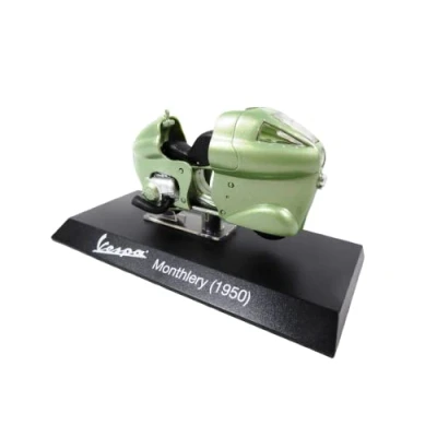 Immagine di OPO 10 Collezione Scooter in Miniatura 1/18 Compatibile con Piaggio Vespa Monthlery Verde 1950 Ves0034