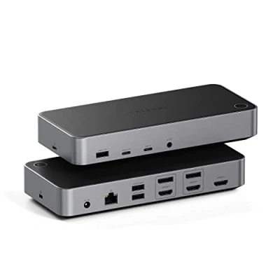Immagine di Satechi Triple 4K Display Docking Station grey ST D4KTM EU
