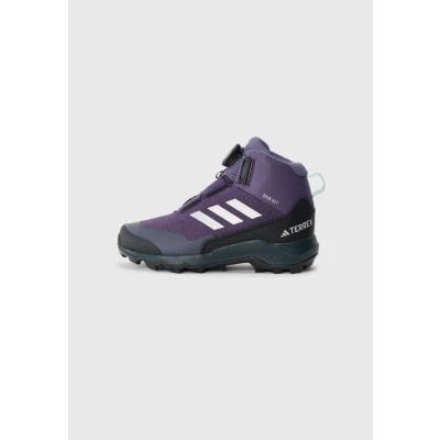 Immagine di Adidas Terrex BOA Unisex Scarpa da hiking aurora plum/matte silvercoloured/core black per bambini, Taglia: 40 Sintetico / tessuto