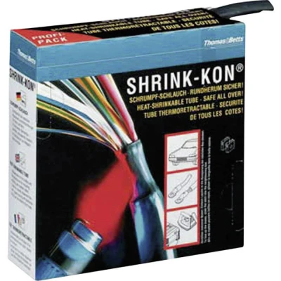 Immagine di ABB HSB 1000 C Termoretraibile senza colla Trasparente 25.40 mm 12.70 Restringimento:2:1 3.3 m