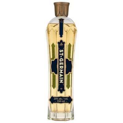Immagine di St Germain Liquore Artigianale ai Fiori di Sambuco, raccolti a mano e senza aromi artificiali, Vol. 20%, 70 cl / 700 ml