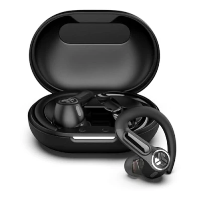 Immagine di JLab Epic Sport ANC 3 True Wireless Bluetooth Auricolari per allenamento attivo, dual driver ibridi audio premium, ad alta risoluzione, spaziale, AAC, a prova di sudore, 12+ ore