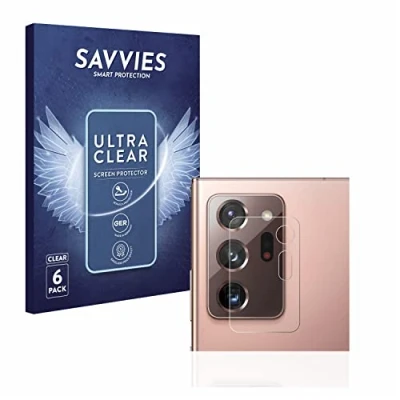 Immagine di savvies (6 Pezzi Pellicola Protettiva per Samsung Galaxy Note 20 Ultra / 5G (Camera) Protezione Schermo Trasparente