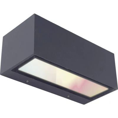 Immagine di Lutec GEMINI 6939412011967 Lampada da parete per esterni a LED 17.4 W Antracite