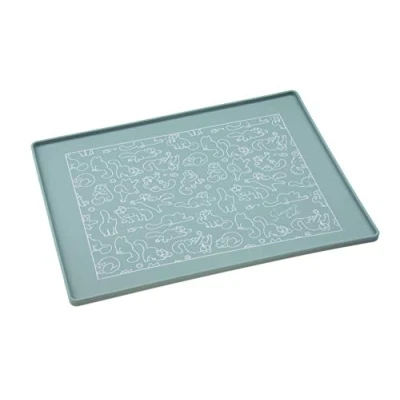 Immagine di Karlie Simon&#039;s 522107 Cat Tappetino per ciotola, 40 x 30 1 cm, colore: Verde