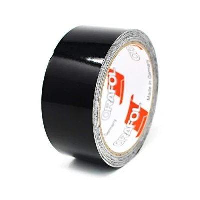 Immagine di 10m Strisce adhesive decorative per auto moto barca e modellismo in vari colori autoadesive Lunghezza (40mm, Nero)