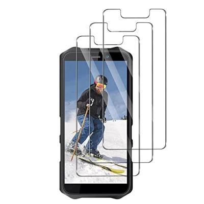 Immagine di Widrt 3 Pezzi, Vetro Temperato per Oukitel WP12 PRO, Pellicola Prottetiva Anti Graffio, Impronte, Senza Bolle, Durezza 9H, Ultra Trasparente, Resistente, proteggi schermo