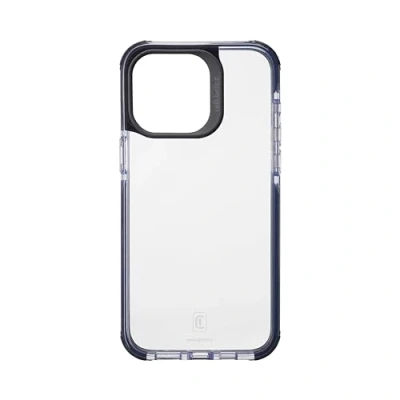 Immagine di cellularline Tetra Force Strong Guard iPhone 15 Pro Max Custodia flessibile Ultra Protettiva, Anti Shock con Tecnologia Antibatterica Integrata Trasparente